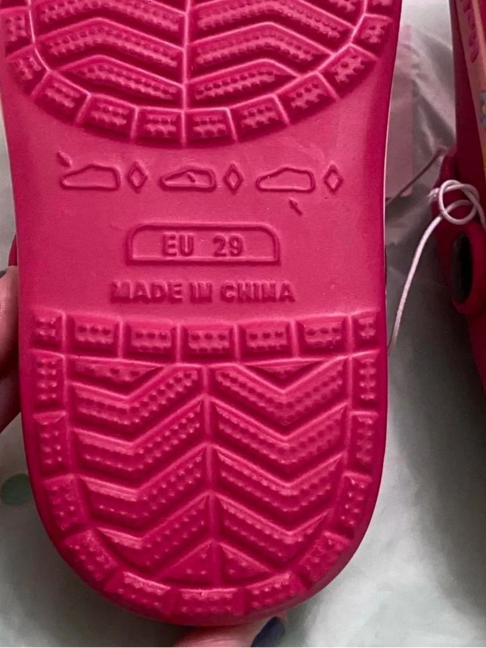 Sanrio Kids Slip-On Sandals in Bright Pink